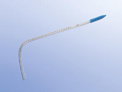 Thorax Catheter, bent right-angled