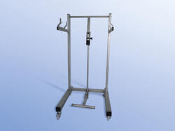 Transport cart, Clinisafe with foot pedal