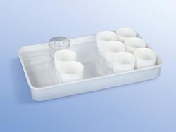 Sharpsafe®, blood collection tray