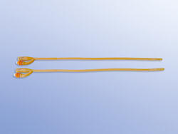 Siliconized latex ballon catheter 2-way