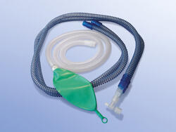 Respiration Circuit, smooth bore tube, breathing bag