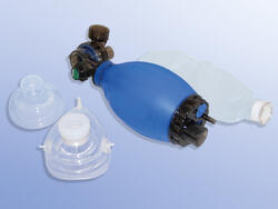 Manual Resuscitator Sets, child, pop-off valve, oxygen reservoir