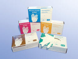Nitrex Examination Gloves, powderfree, white