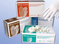 Latex Examination Gloves, powder-free