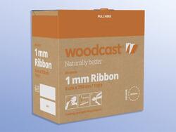 Woodcast® Ribbon, schwarz