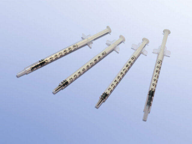 Tuberculin syringes